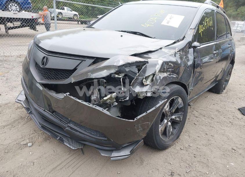 Photo 2 of 2011 Acura Mdx (VIN 2HNYD2H20BH544712)
