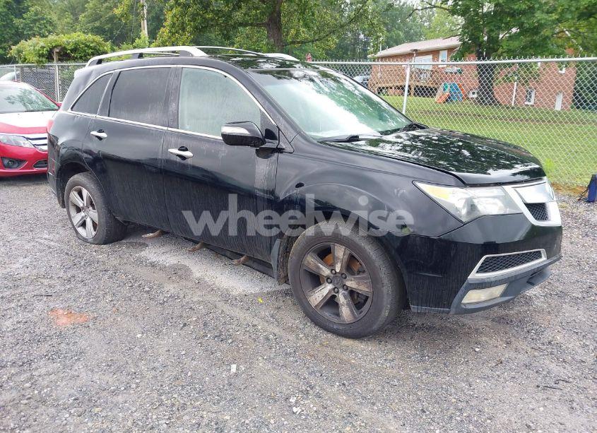 2012 Acura Mdx (VIN 2HNYD2H20CH527622) main photo
