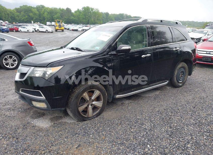 Photo 2 of 2012 Acura Mdx (VIN 2HNYD2H20CH527622)