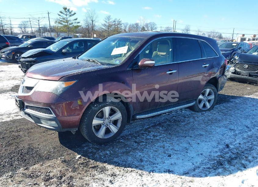Photo 2 of 2013 Acura Mdx (VIN 2HNYD2H20DH516010)