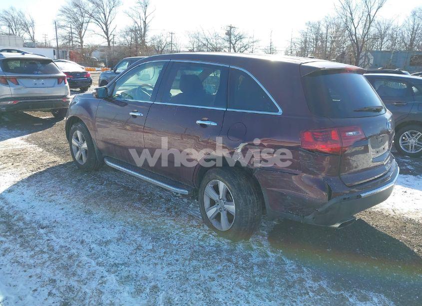 Photo 3 of 2013 Acura Mdx (VIN 2HNYD2H20DH516010)