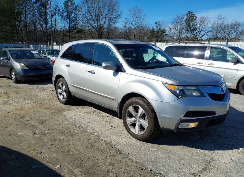 2012 Acura Mdx (VIN 2HNYD2H21CH508660) main photo