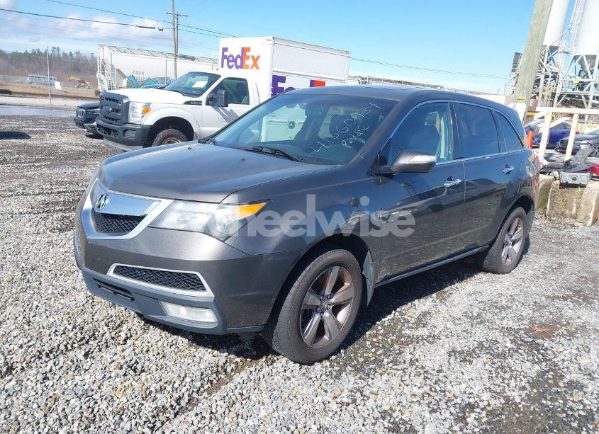 Photo 2 of 2012 Acura Mdx (VIN 2HNYD2H21CH540816)