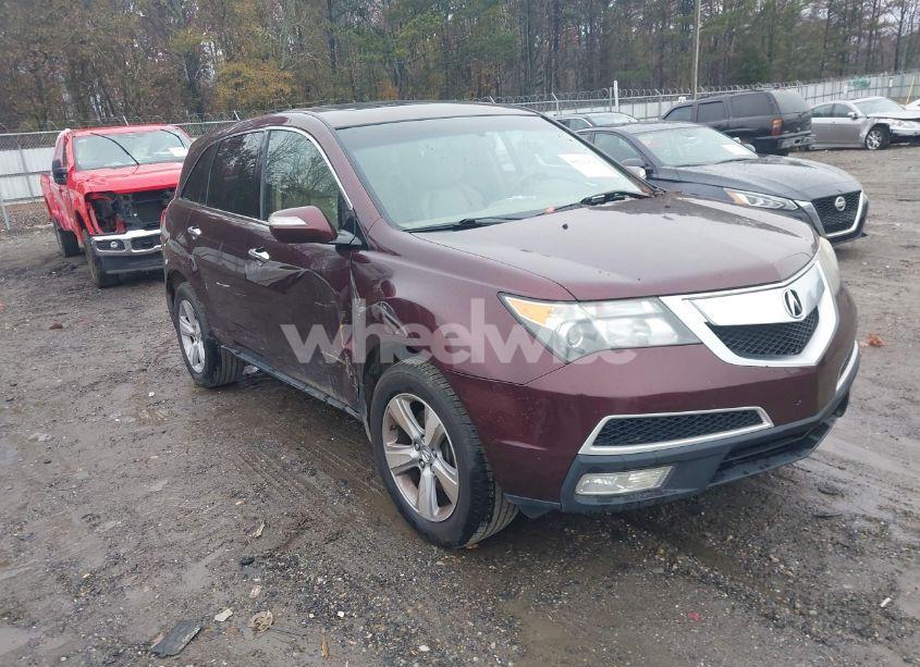 2011 Acura Mdx (VIN 2HNYD2H23BH522882) main photo