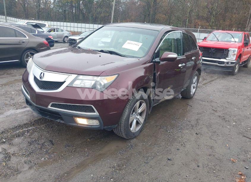 Photo 2 of 2011 Acura Mdx (VIN 2HNYD2H23BH522882)