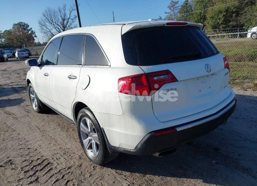 Photo 3 of 2012 Acura Mdx (VIN 2HNYD2H23CH509079)
