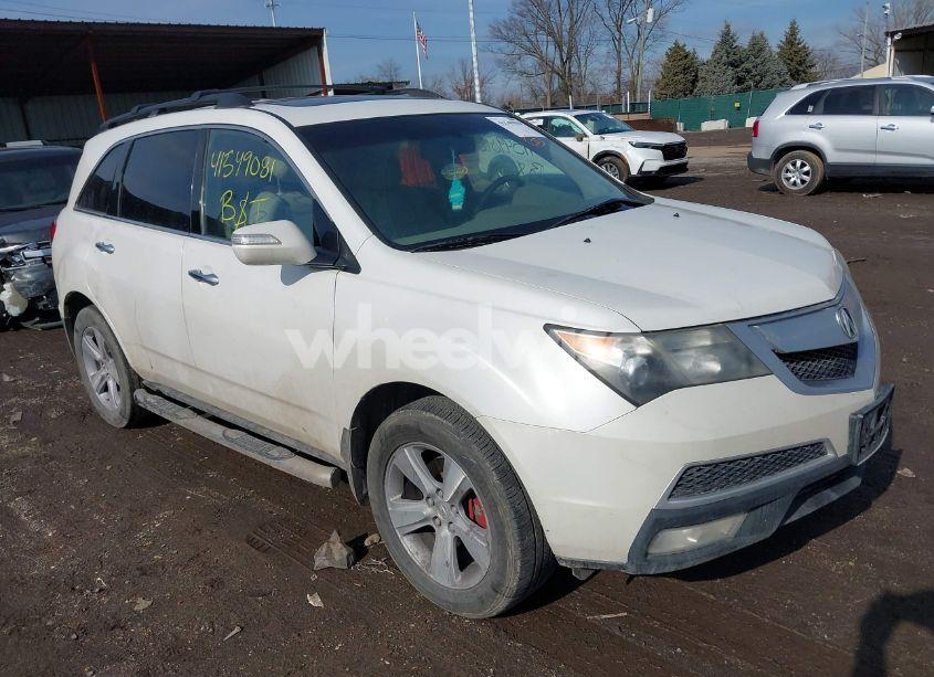 2011 Acura Mdx (VIN 2HNYD2H24BH509283) main photo