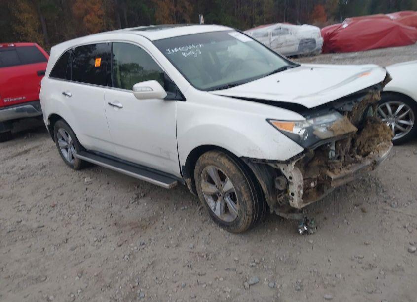 2012 Acura Mdx (VIN 2HNYD2H24CH502254) main photo