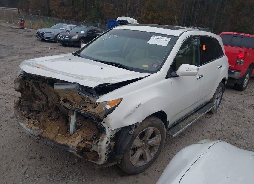 Photo 2 of 2012 Acura Mdx (VIN 2HNYD2H24CH502254)