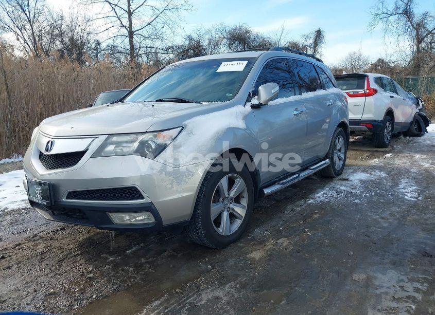 Photo 2 of 2011 Acura Mdx (VIN 2HNYD2H25BH551185)
