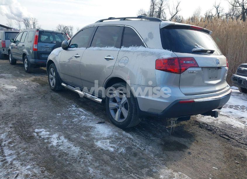 Photo 3 of 2011 Acura Mdx (VIN 2HNYD2H25BH551185)