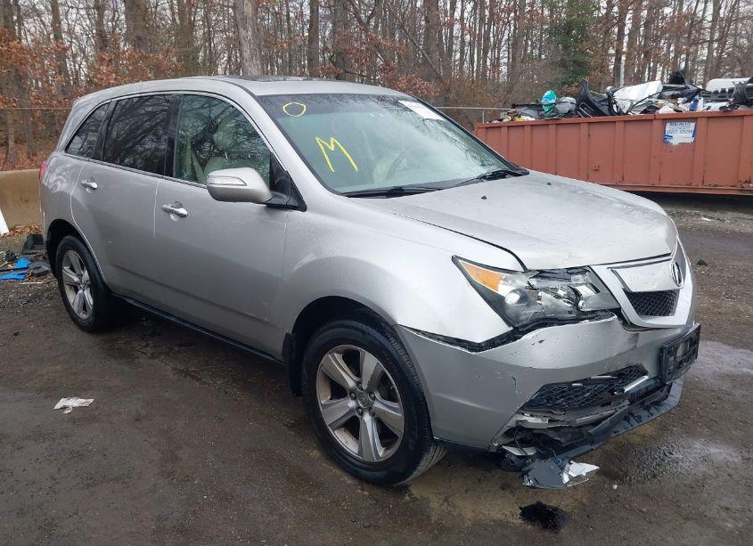 2012 Acura Mdx (VIN 2HNYD2H25CH505843) main photo