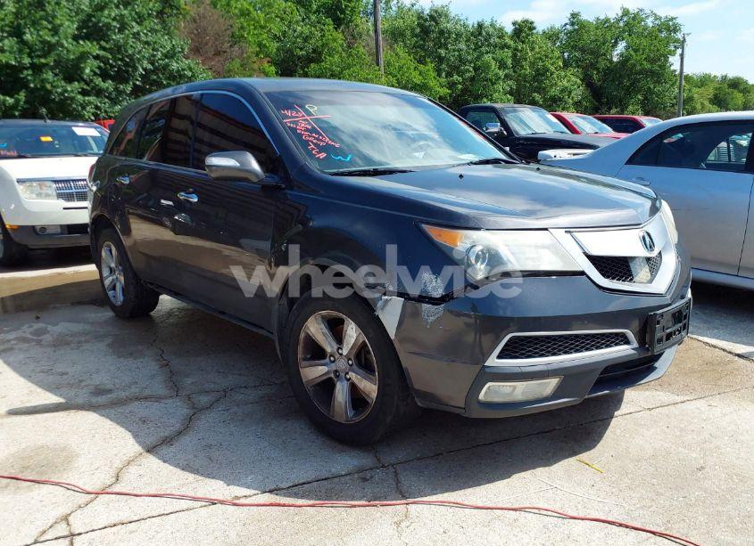 2012 Acura Mdx (VIN 2HNYD2H25CH514929) main photo