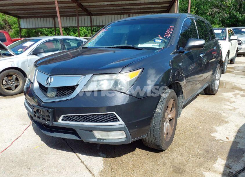 Photo 2 of 2012 Acura Mdx (VIN 2HNYD2H25CH514929)