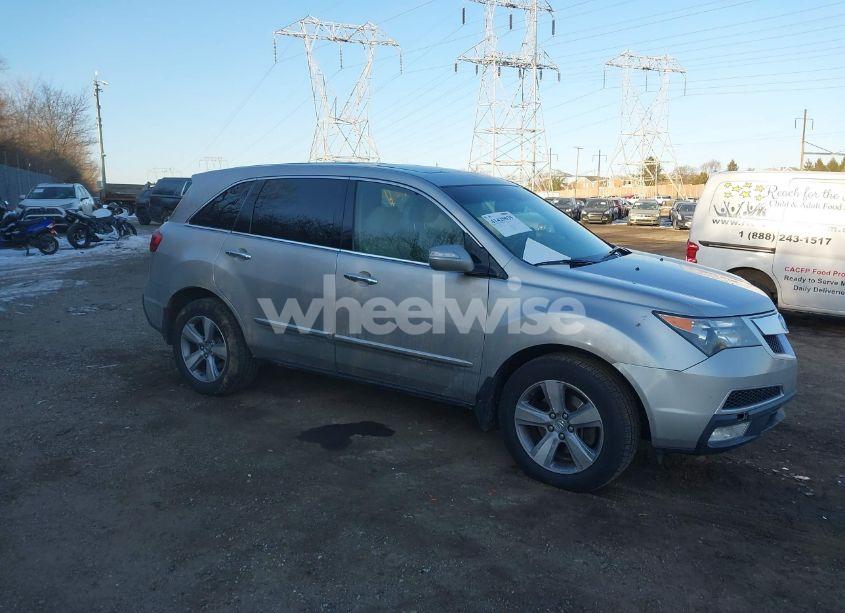2012 Acura Mdx (VIN 2HNYD2H25CH524344) main photo