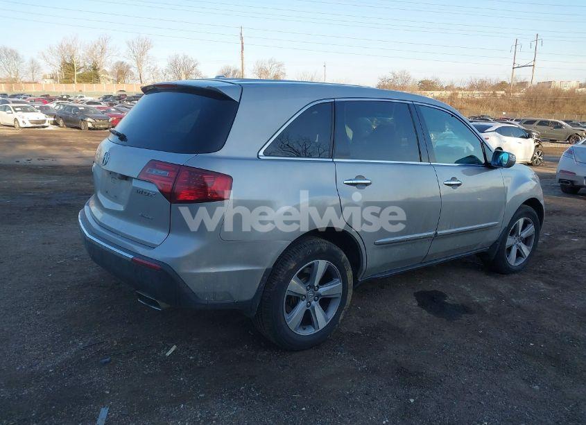 Photo 4 of 2012 Acura Mdx (VIN 2HNYD2H25CH524344)