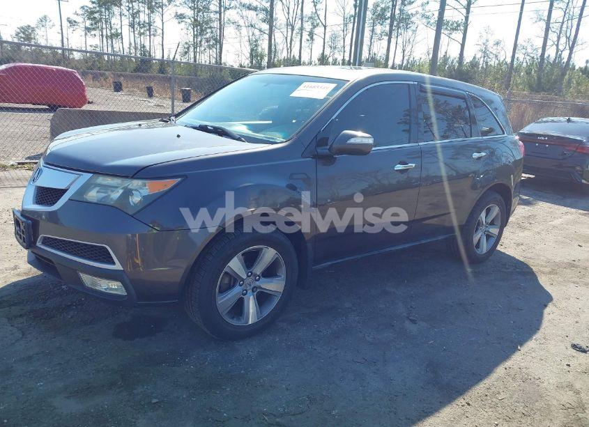 Photo 2 of 2012 Acura Mdx (VIN 2HNYD2H25CH527311)