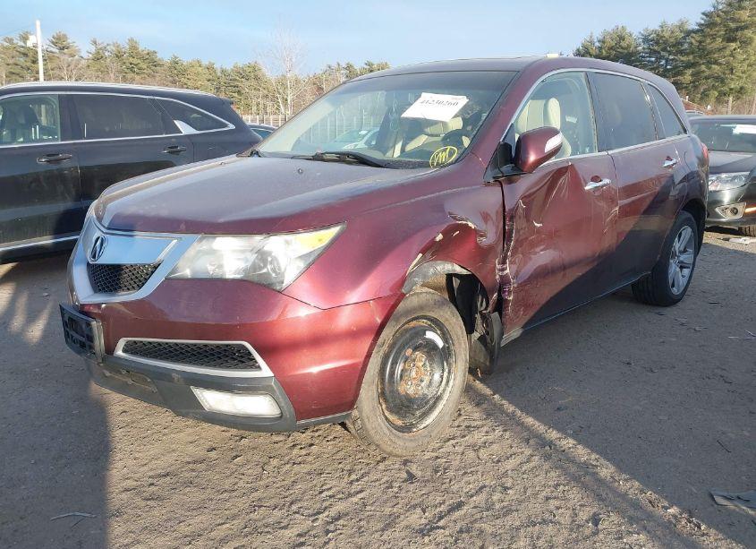 Photo 2 of 2012 Acura Mdx (VIN 2HNYD2H26CH539208)
