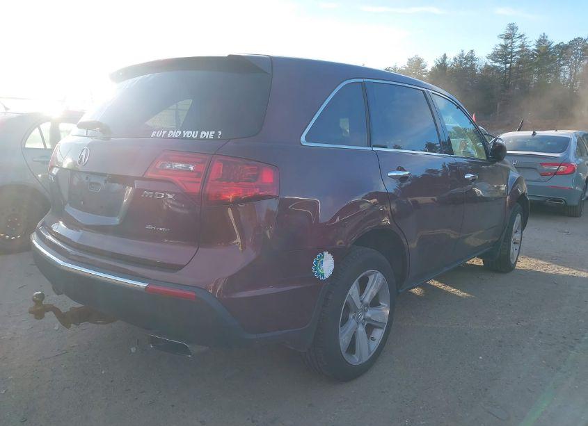 Photo 4 of 2012 Acura Mdx (VIN 2HNYD2H26CH539208)