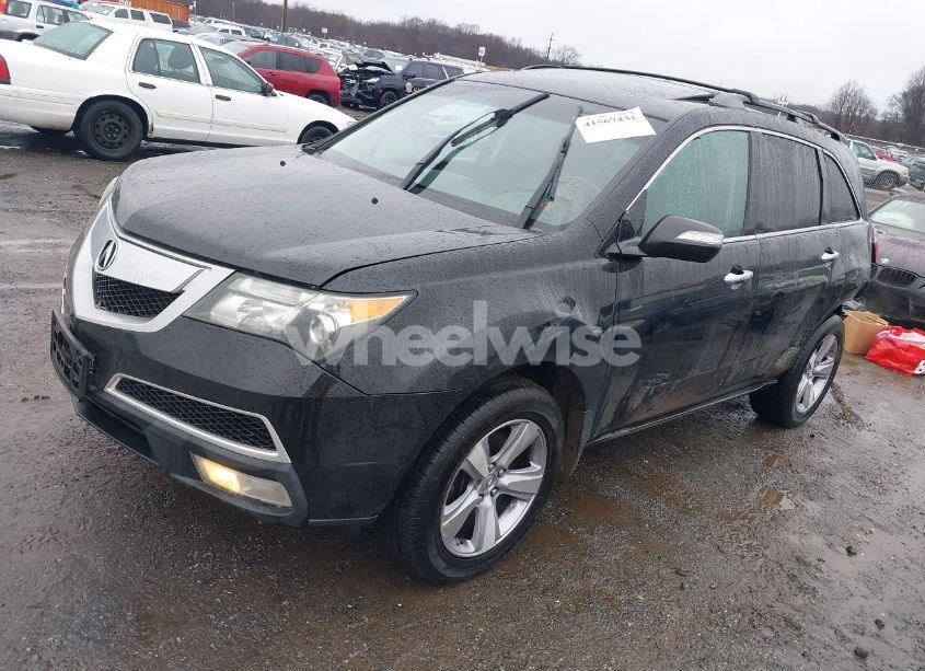 Photo 2 of 2013 Acura Mdx (VIN 2HNYD2H26DH506503)