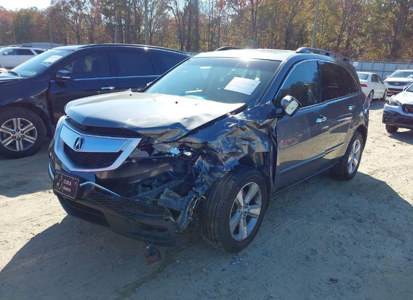 Photo 6 of 2012 Acura Mdx (VIN 2HNYD2H27CH501180)