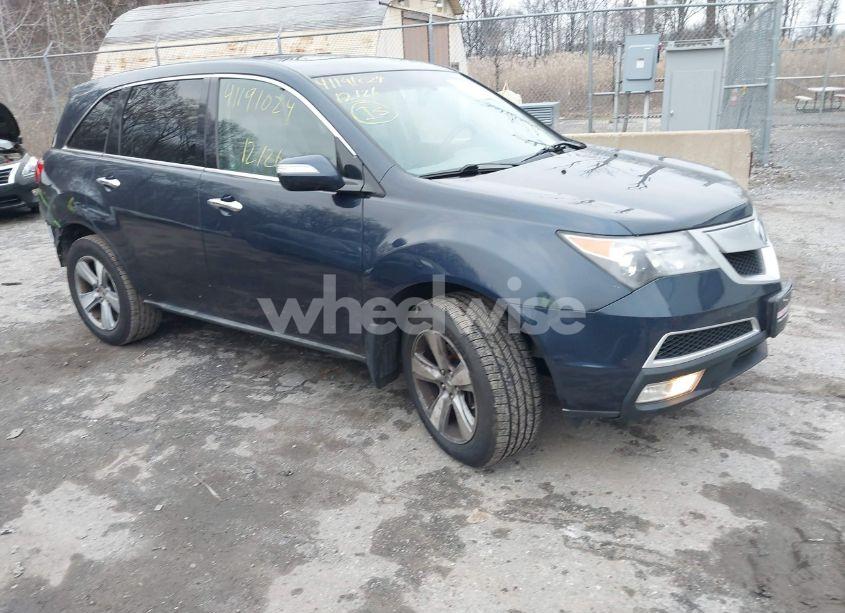 2012 Acura Mdx (VIN 2HNYD2H27CH528315) main photo