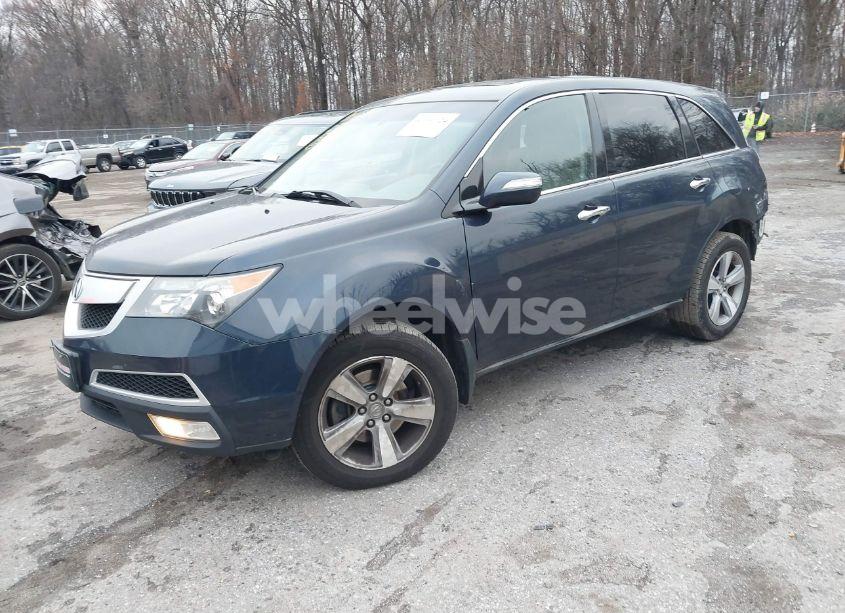 Photo 2 of 2012 Acura Mdx (VIN 2HNYD2H27CH528315)
