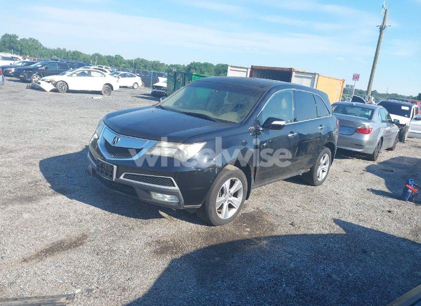 Photo 2 of 2012 Acura Mdx (VIN 2HNYD2H27CH546538)