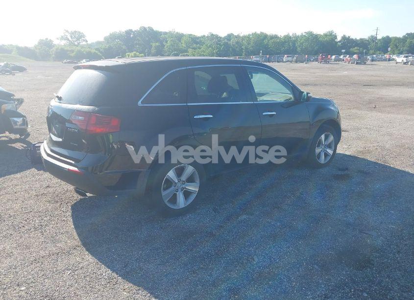 Photo 4 of 2012 Acura Mdx (VIN 2HNYD2H27CH546538)