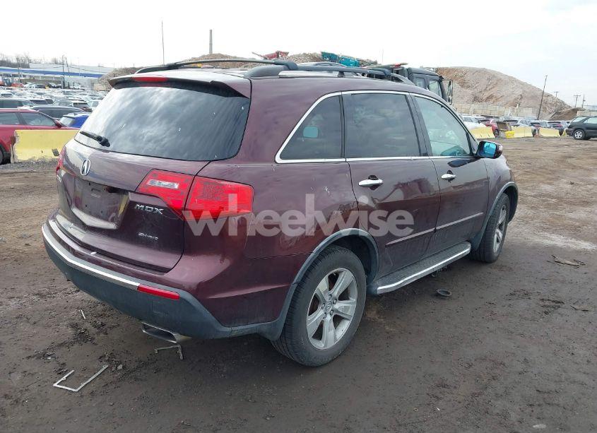 Photo 4 of 2011 Acura Mdx (VIN 2HNYD2H28BH509822)