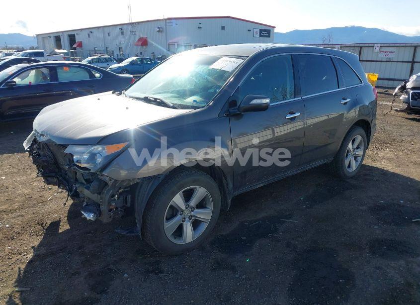 Photo 2 of 2012 Acura Mdx (VIN 2HNYD2H28CH518179)