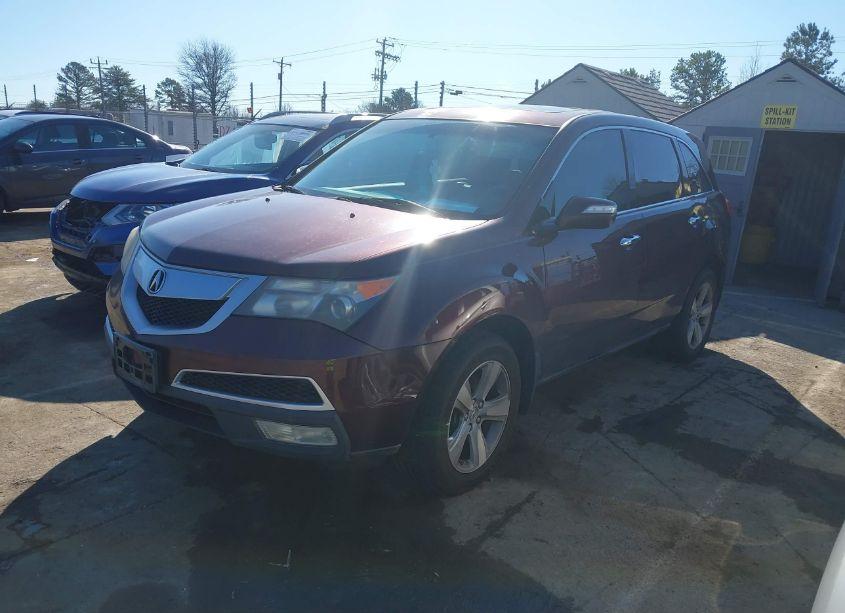 Photo 2 of 2011 Acura Mdx (VIN 2HNYD2H29BH505150)