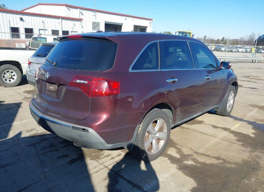 Photo 4 of 2011 Acura Mdx (VIN 2HNYD2H29BH505150)