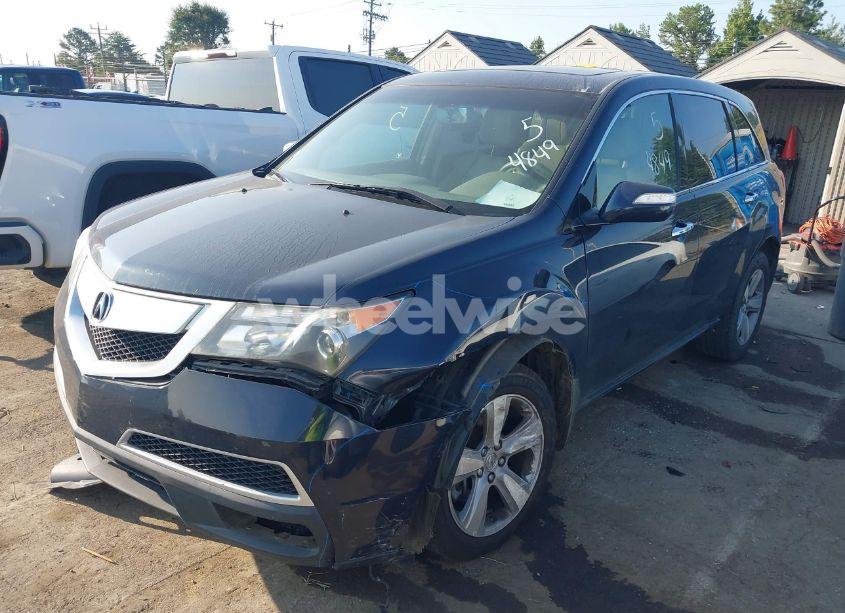 Photo 2 of 2011 Acura Mdx (VIN 2HNYD2H29BH514849)