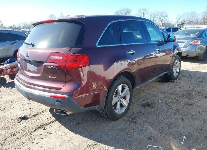 Photo 4 of 2011 Acura Mdx (VIN 2HNYD2H29BH530193)
