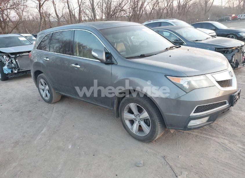 2012 Acura Mdx (VIN 2HNYD2H29CH516294) main photo