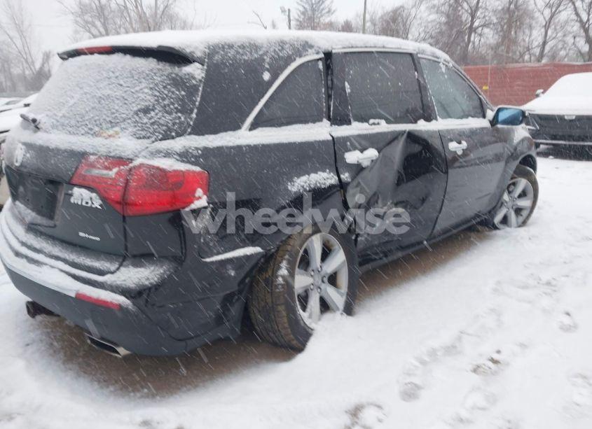 Photo 4 of 2013 Acura Mdx (VIN 2HNYD2H29DH000387)