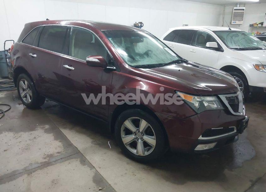 2012 Acura Mdx (VIN 2HNYD2H2XCH548607) main photo