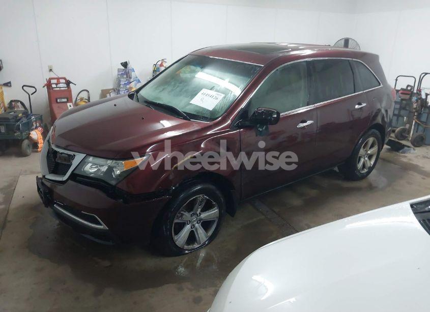 Photo 2 of 2012 Acura Mdx (VIN 2HNYD2H2XCH548607)