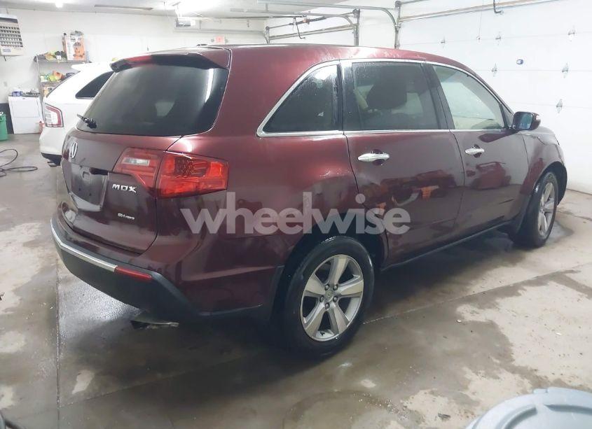 Photo 4 of 2012 Acura Mdx (VIN 2HNYD2H2XCH548607)
