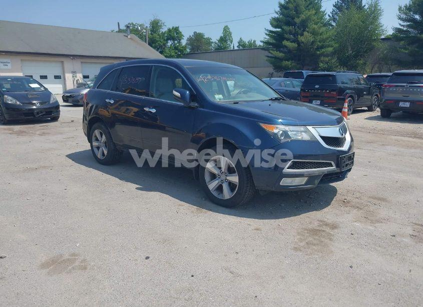 2012 Acura Mdx TECHNOLOGY PACKAGE (VIN 2HNYD2H30CH512921) main photo