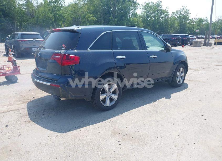 Photo 4 of 2012 Acura Mdx TECHNOLOGY PACKAGE (VIN 2HNYD2H30CH512921)