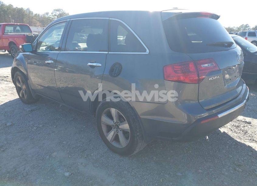 Photo 3 of 2012 Acura Mdx TECHNOLOGY PACKAGE (VIN 2HNYD2H30CH517682)