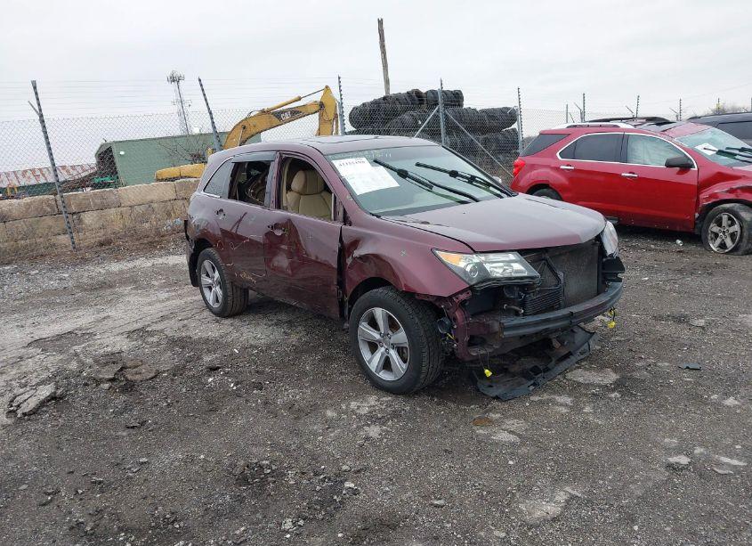 2012 Acura Mdx TECHNOLOGY PACKAGE (VIN 2HNYD2H31CH500745) main photo