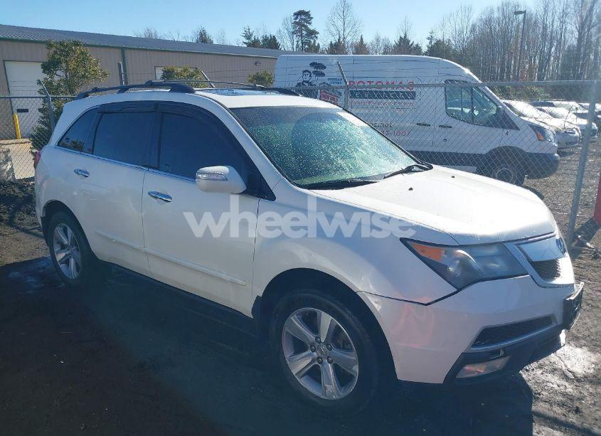 2012 Acura Mdx TECHNOLOGY PACKAGE (VIN 2HNYD2H31CH512474) main photo