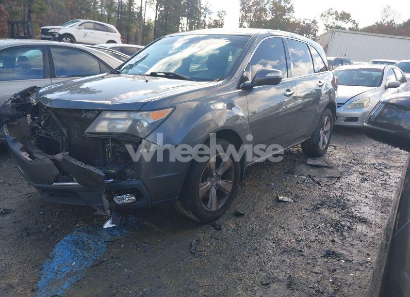 Photo 2 of 2012 Acura Mdx TECHNOLOGY PACKAGE (VIN 2HNYD2H31CH531591)