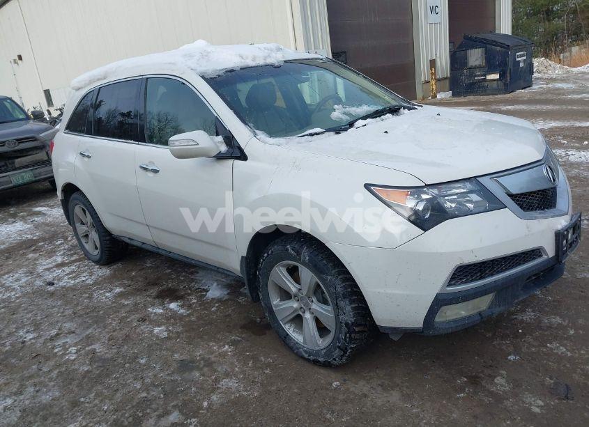 2012 Acura Mdx TECHNOLOGY PACKAGE (VIN 2HNYD2H32CH509342) main photo