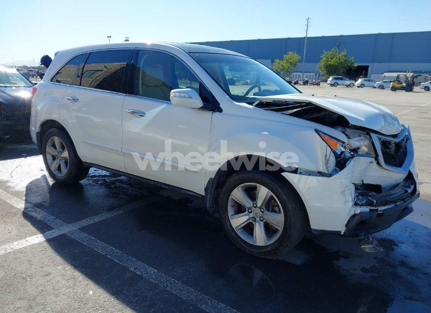 2012 Acura Mdx TECHNOLOGY PACKAGE (VIN 2HNYD2H32CH549422) main photo