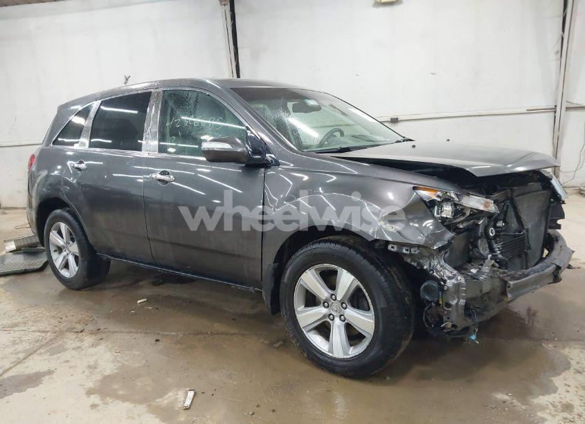 2012 Acura Mdx TECHNOLOGY PACKAGE (VIN 2HNYD2H33CH538686) main photo