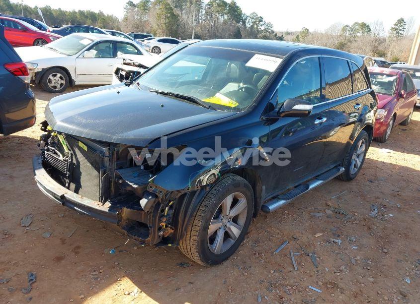 Photo 2 of 2012 Acura Mdx TECHNOLOGY PACKAGE (VIN 2HNYD2H35CH504331)